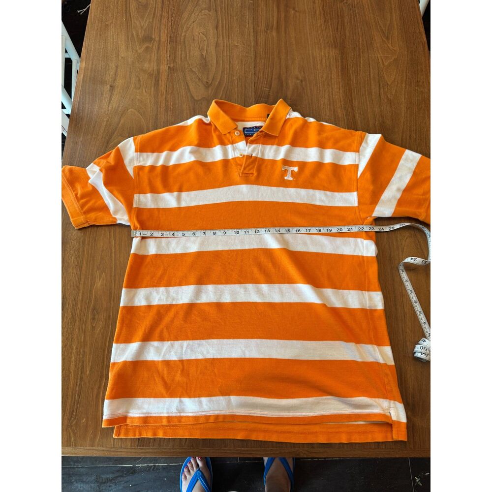Tennessee Volunteers Polo Shirt Men's XL Orange White Embroidered UT logo